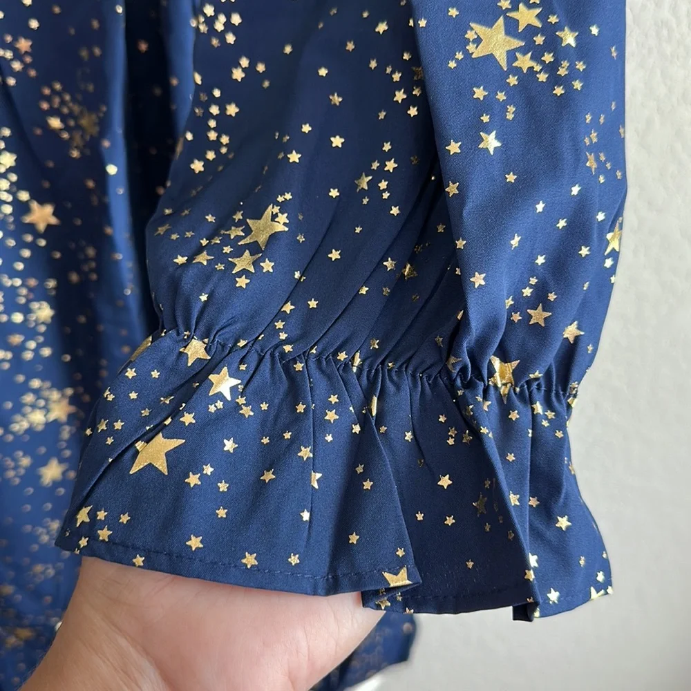 NWT Mycrushcity Galaxy Print Mini Dress - Picture 8 of 9